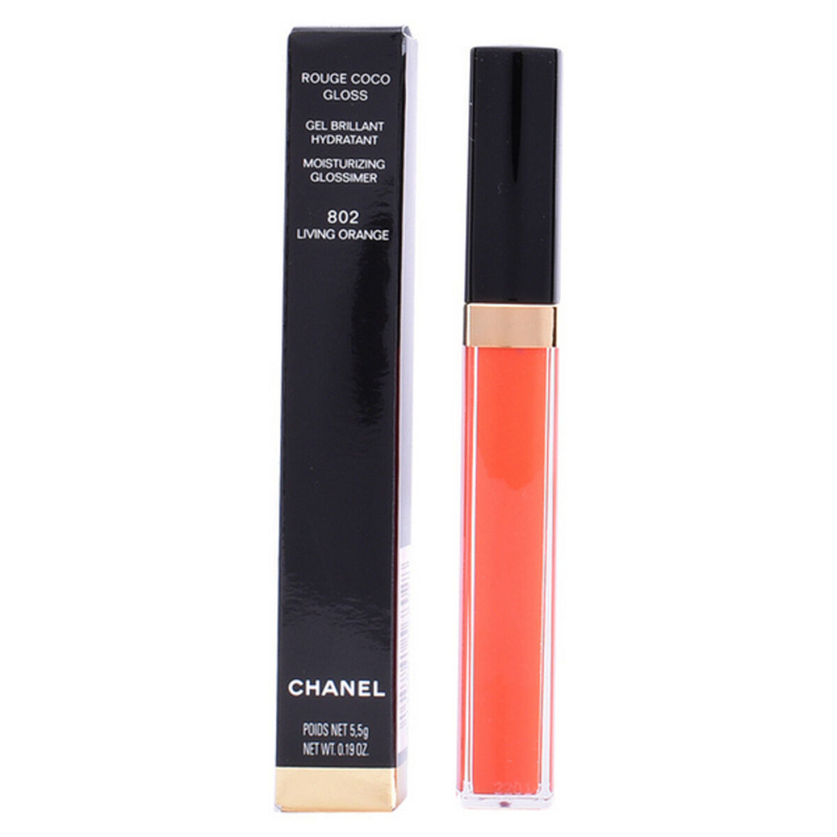 Rudos spalvos silikonas Rouge Coco Chanel